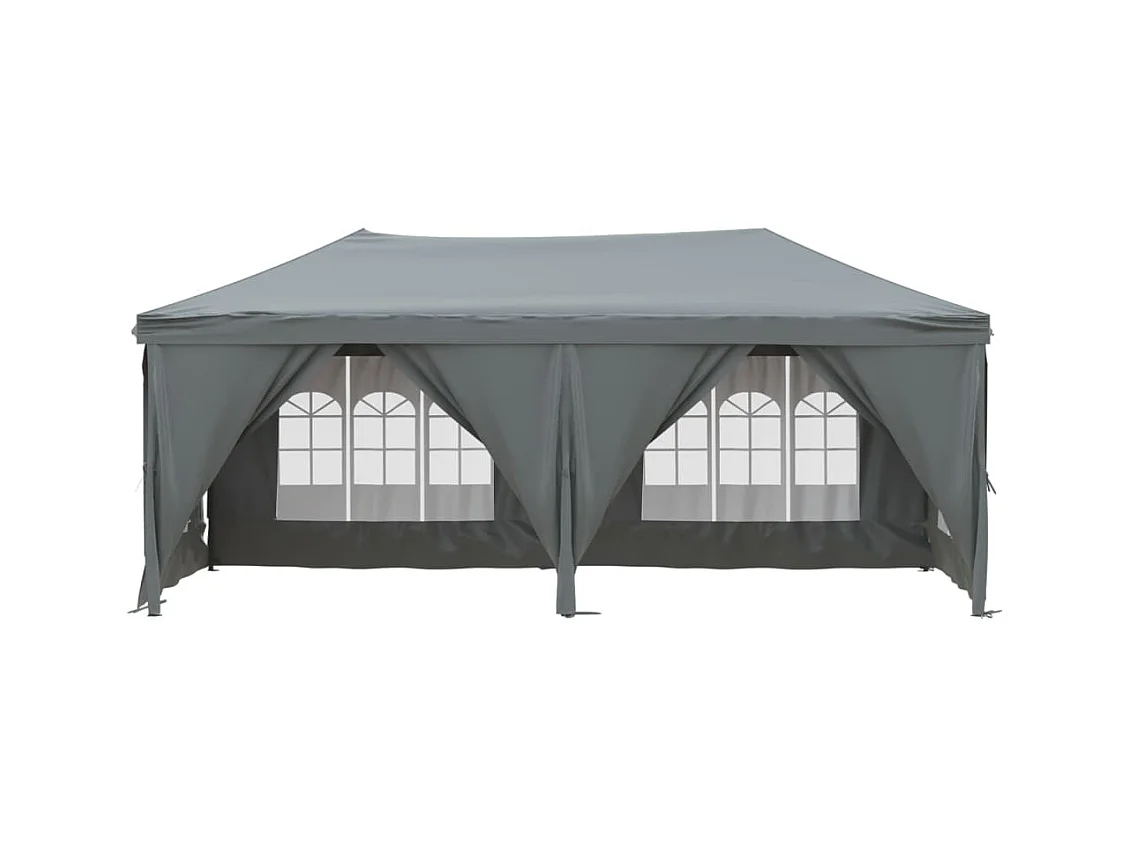 Tenda para festas 3x6 m PE antracite