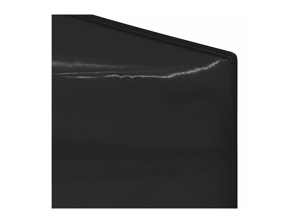 Tente de réception pliable Noir 3x6 m
