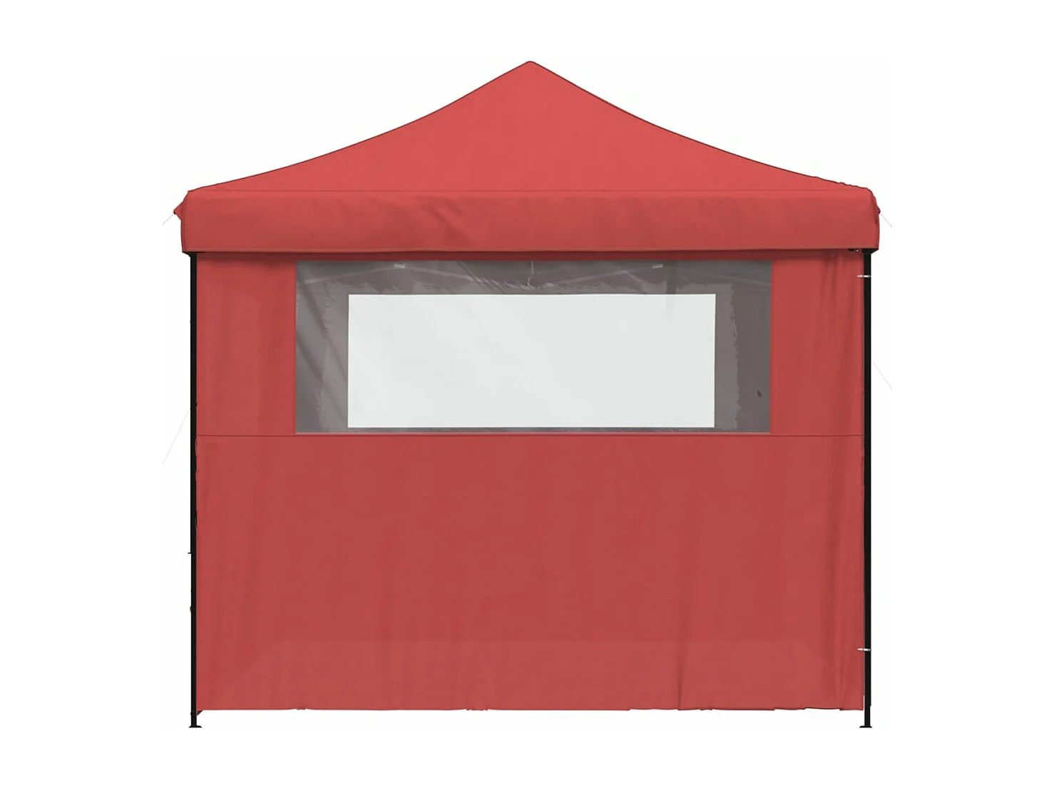 Tente de réception pliable escamotable avec 4 parois latérales