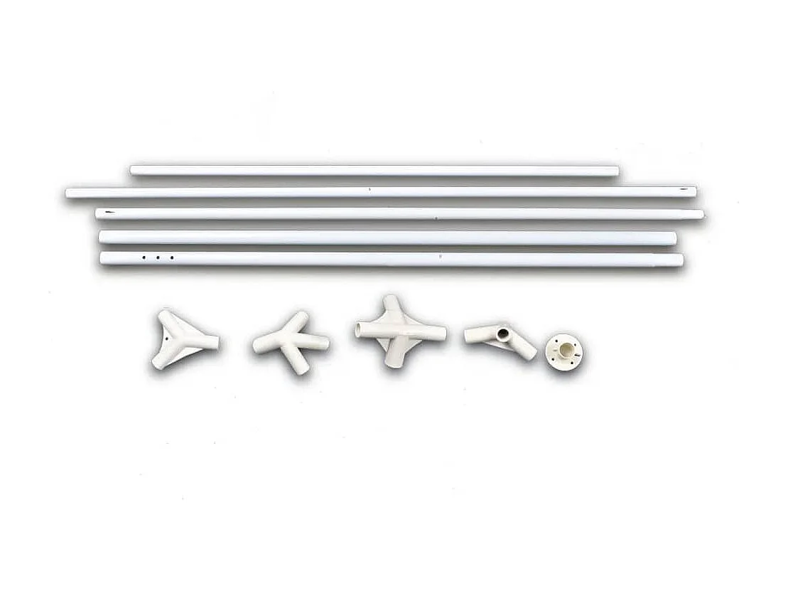 Tente de réception 3x4 m Bleu