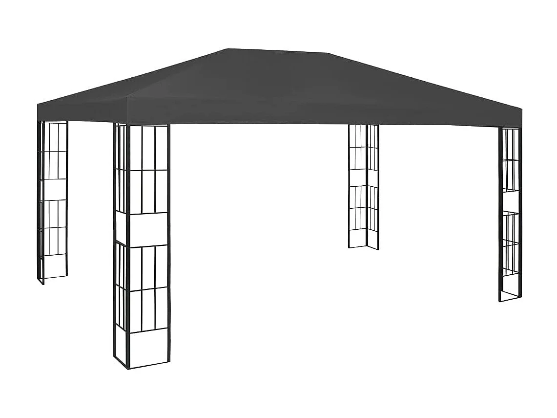 Pavillon 3×4 m Anthrazit