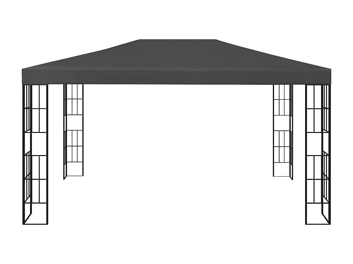 Pavillon 3×4 m Anthrazit