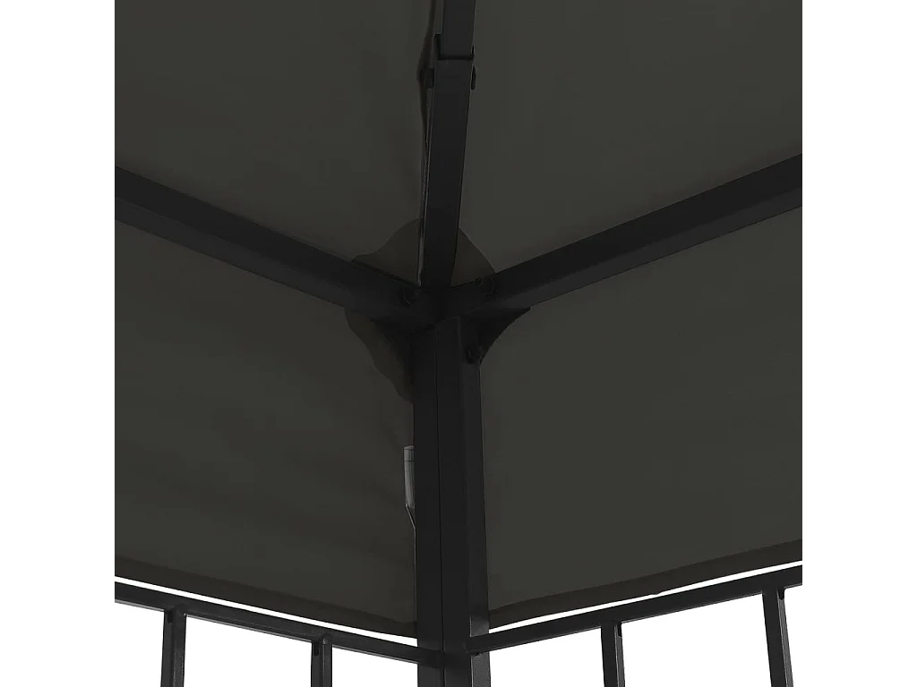 Pavillon 3×4 m Anthrazit