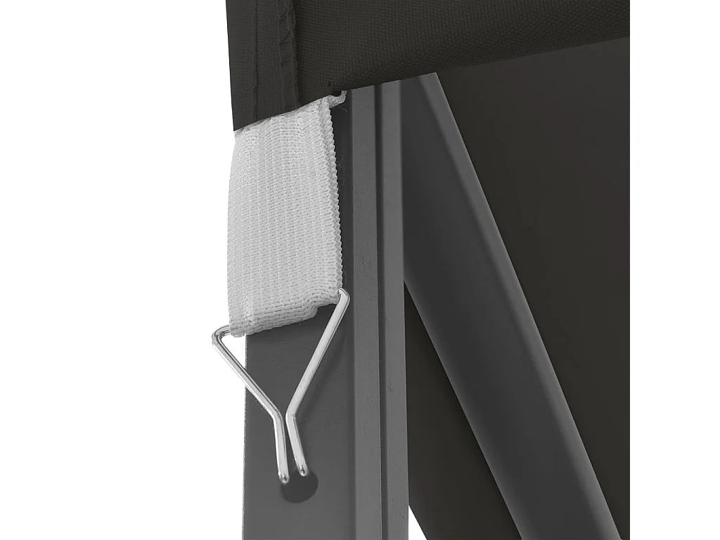 Tonnelle 3x4 m Anthracite