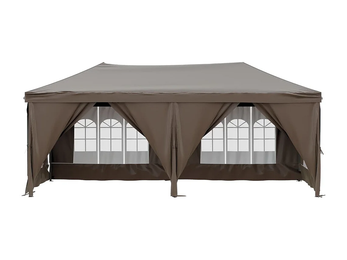 Tenda para festas 3x6 m PE antracite