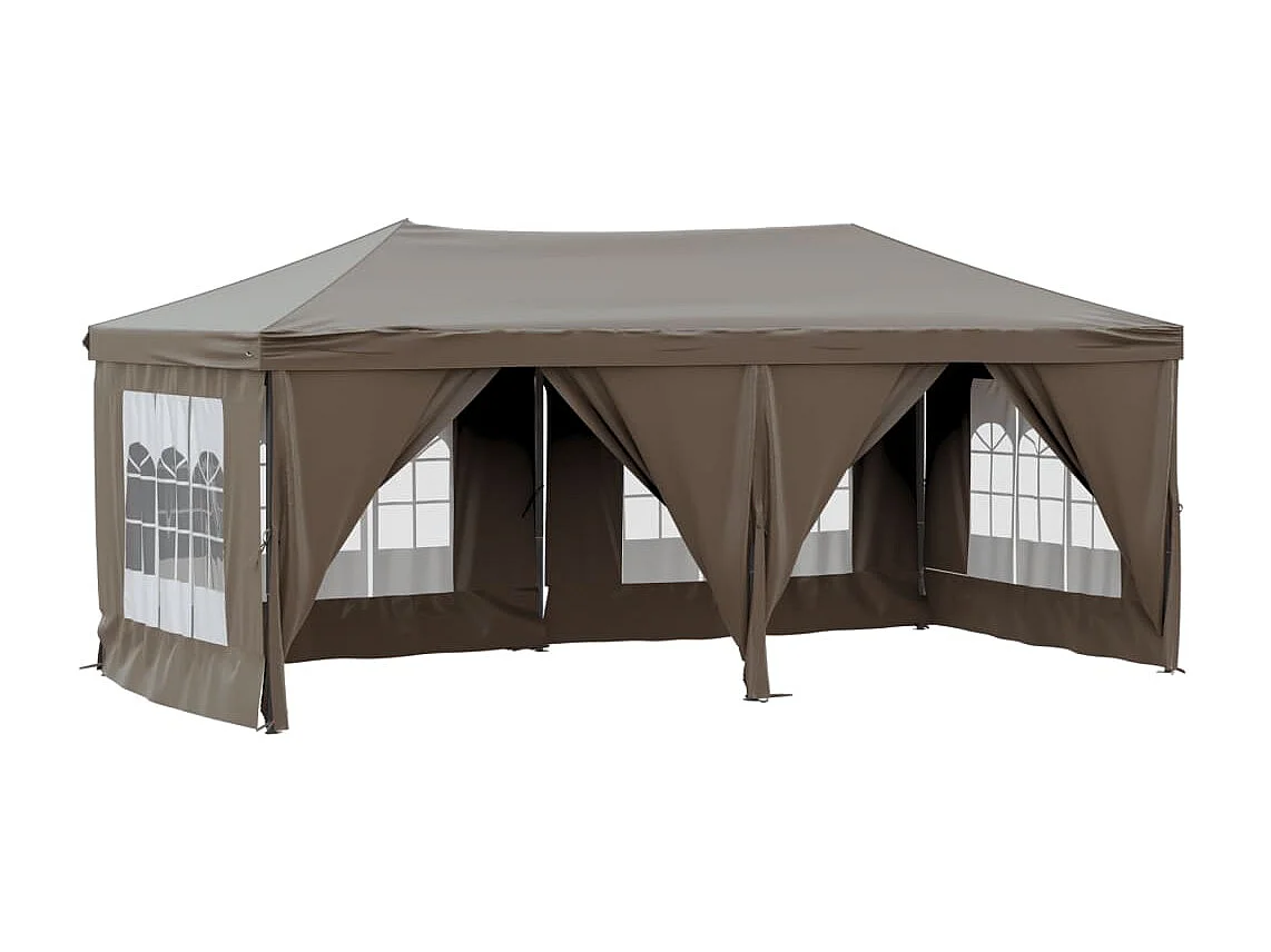 Tenda para festas 3x6 m PE antracite