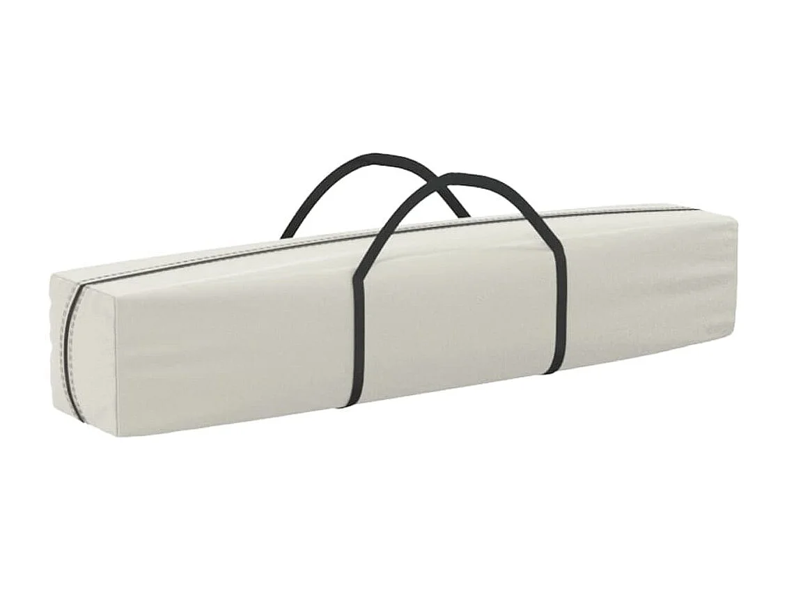 Carpa para fiestas plegable color crema 3x3 m