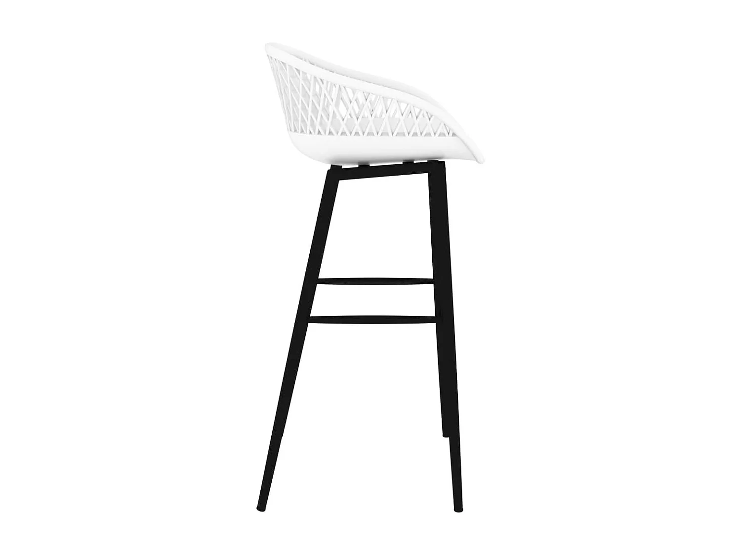 Ensemble de bar 7 pcs Noir et blanc
