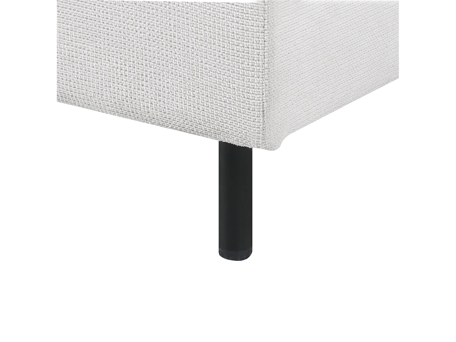 3-Sitzer Ecksofa L-Form Stoff grau modular mit Chaiselongue rechts Kissen Egeris