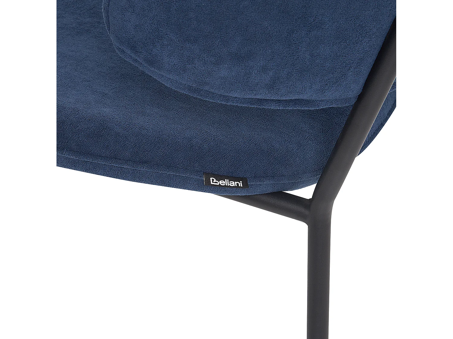 Set van 2 eetkamerstoelen KIANA Donkerblauw