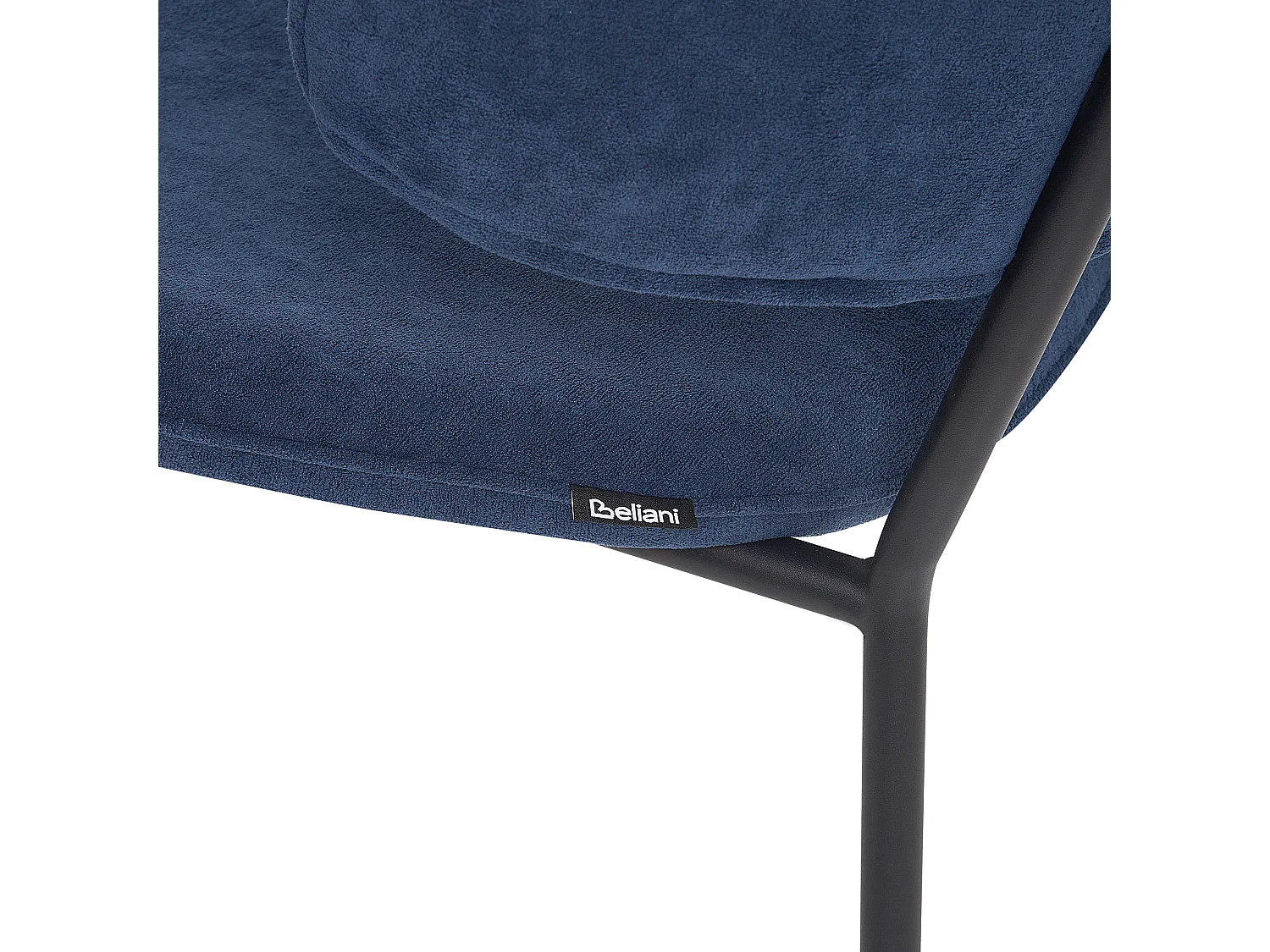Lot de 2 chaises de salle à manger KIANA Bleu foncé