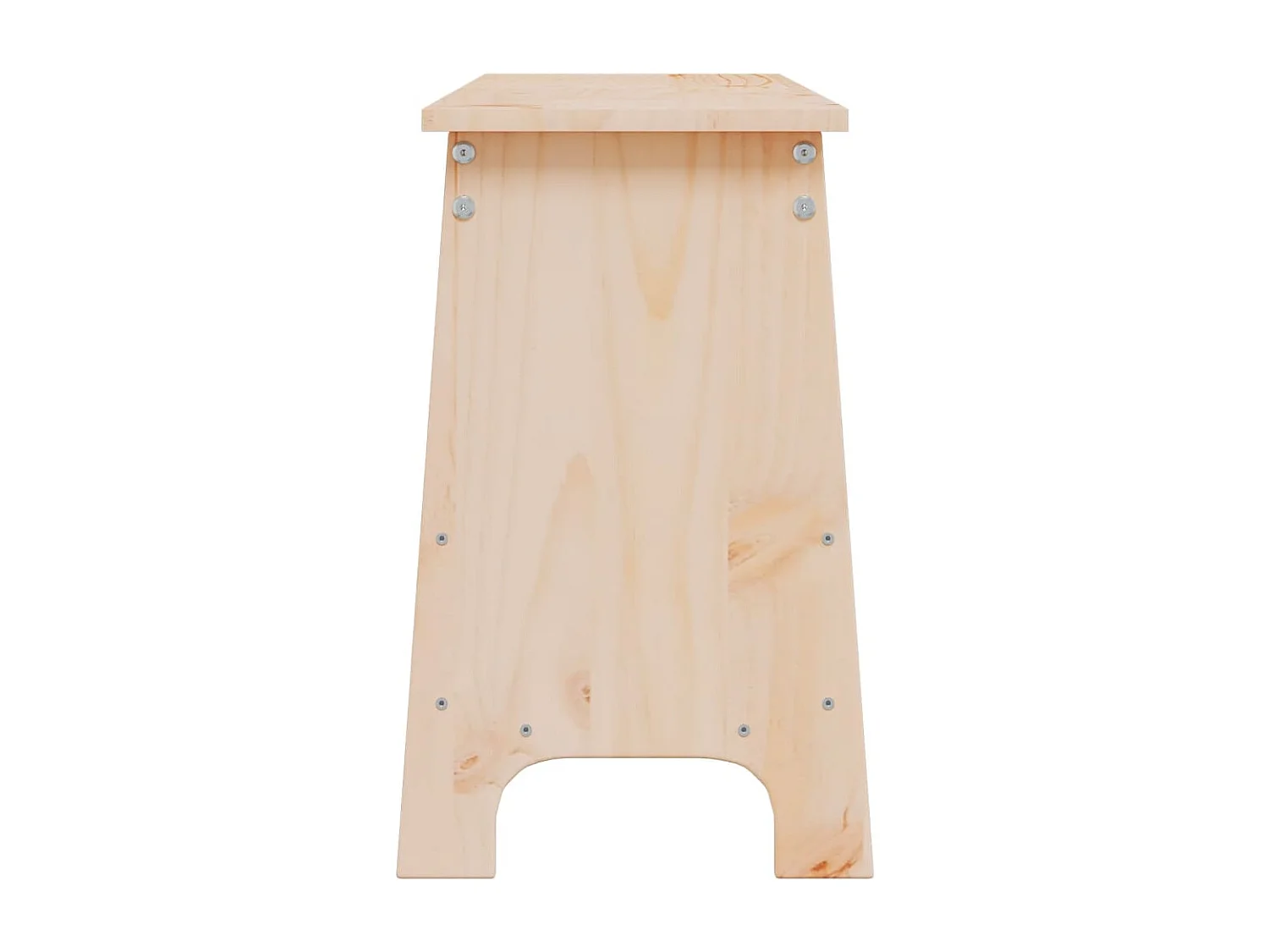 Panca da ingresso 160x28x45 cm in legno di pino massiccio