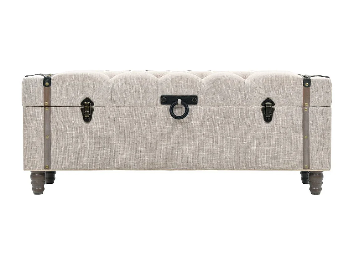 Ensemble de bancs de rangement 3 pcs Bois massif et acier