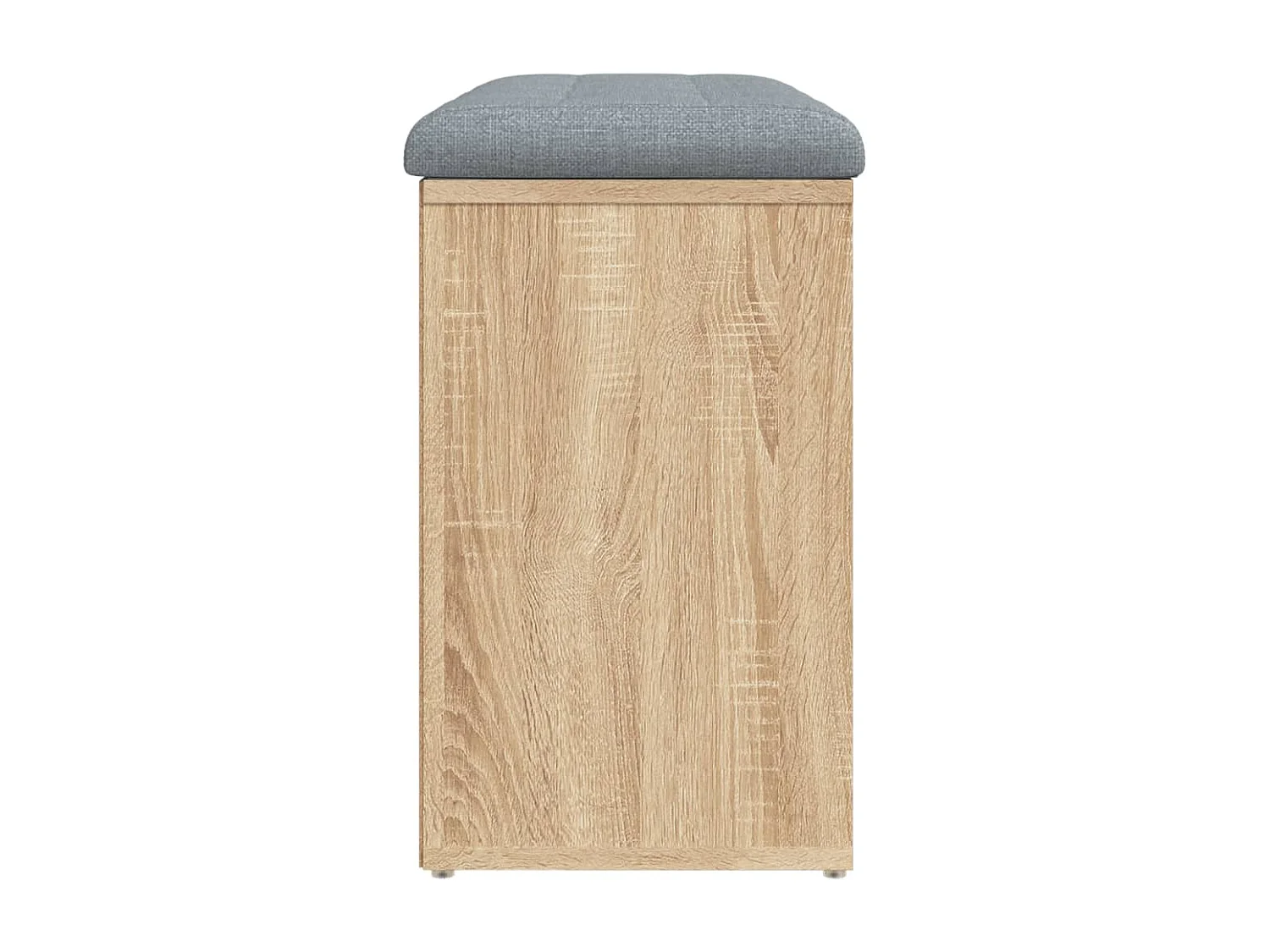 Panca per scarpe in rovere Sonoma 82x32x50 cm in derivati del legno