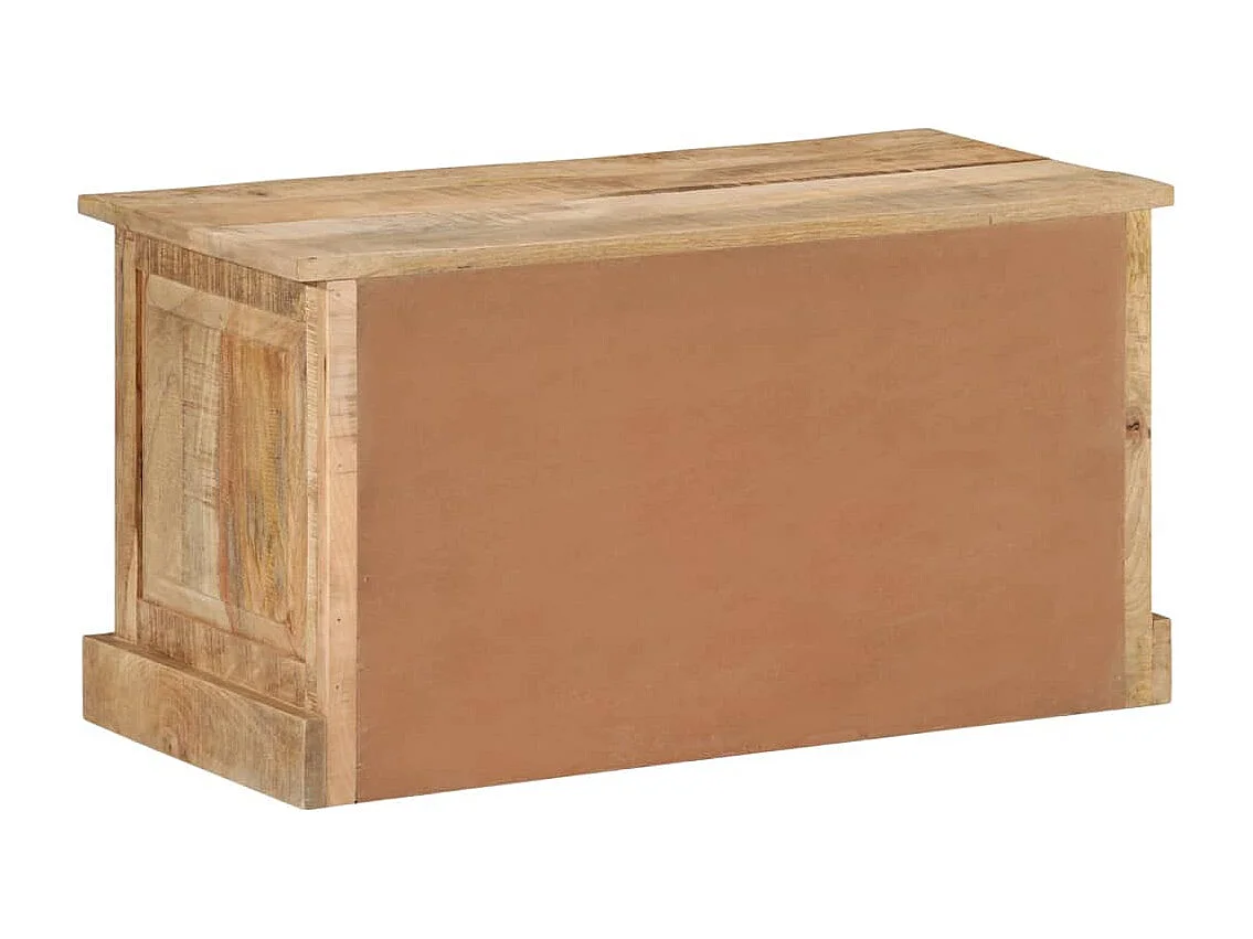 Banc de rangement de chaussures 85x40x45 cm Bois de manguier