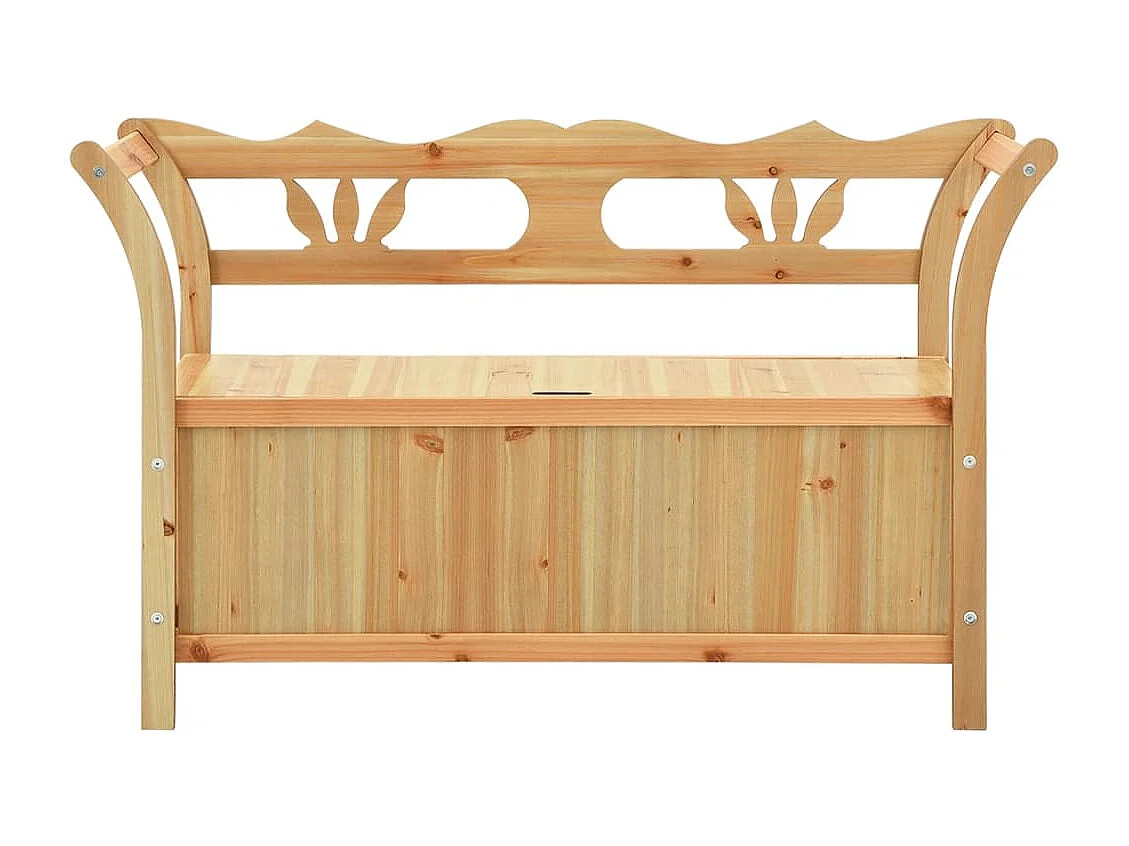 Bank 107x45x75,5 cm Massief dennenhout