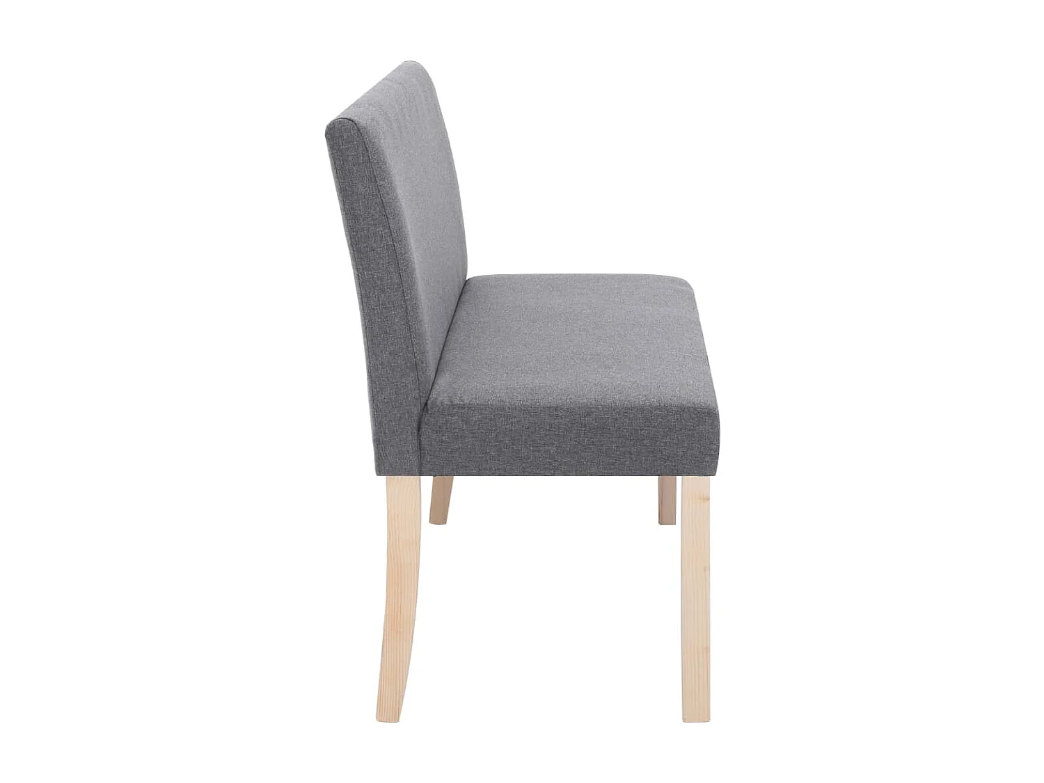 Banc 139,5 cm Gris clair Polyester