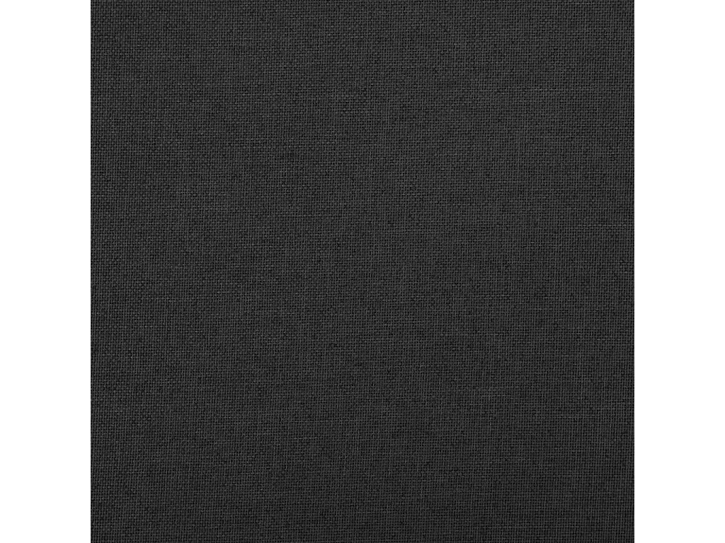 Klappbare Aufbewahrungsbank Schwarz 76x38x38 cm Kunstleinen