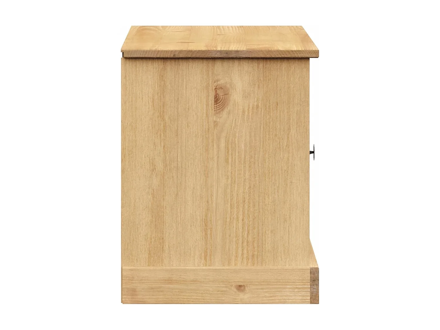 Banc à chaussures VIGO 106x35x45 cm bois massif de pin