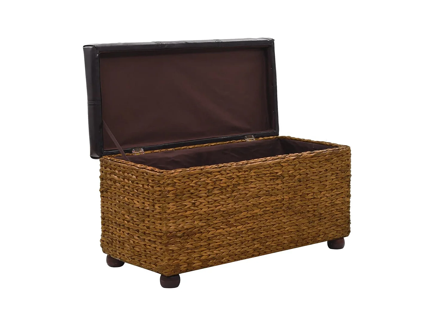Set da panca set di 2 giacinti d'acqua marroni