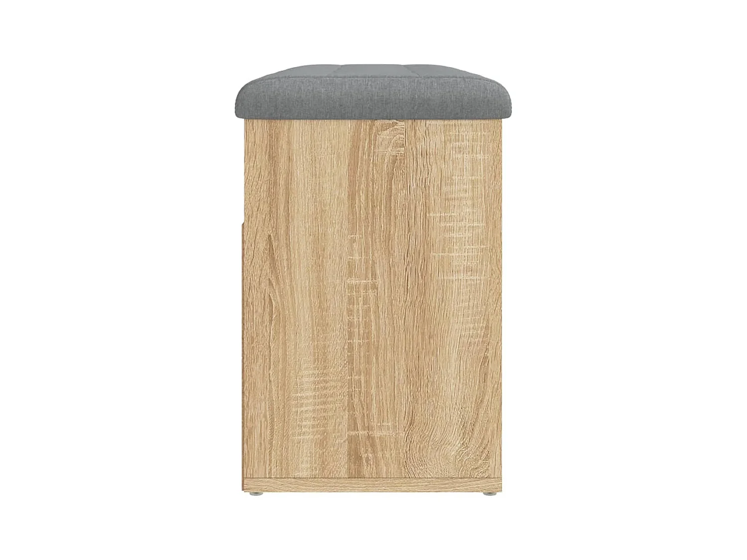 Banc à chaussures chêne sonoma 82x32x45,5 cm bois d'ingénierie
