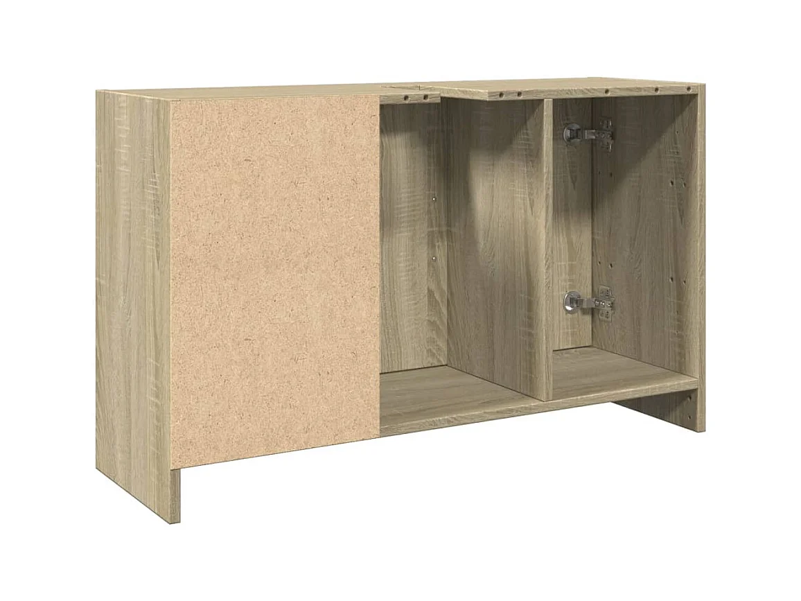 Armoire d'évier chêne sonoma 90x29x55 cm bois d'ingénierie