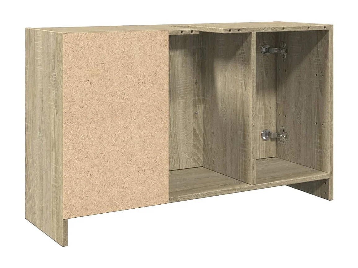 Armoire d'évier chêne sonoma 90x29x55 cm bois d'ingénierie