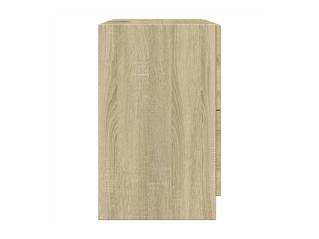 Armoire d'évier chêne sonoma 59x37x59 cm bois d'ingénierie