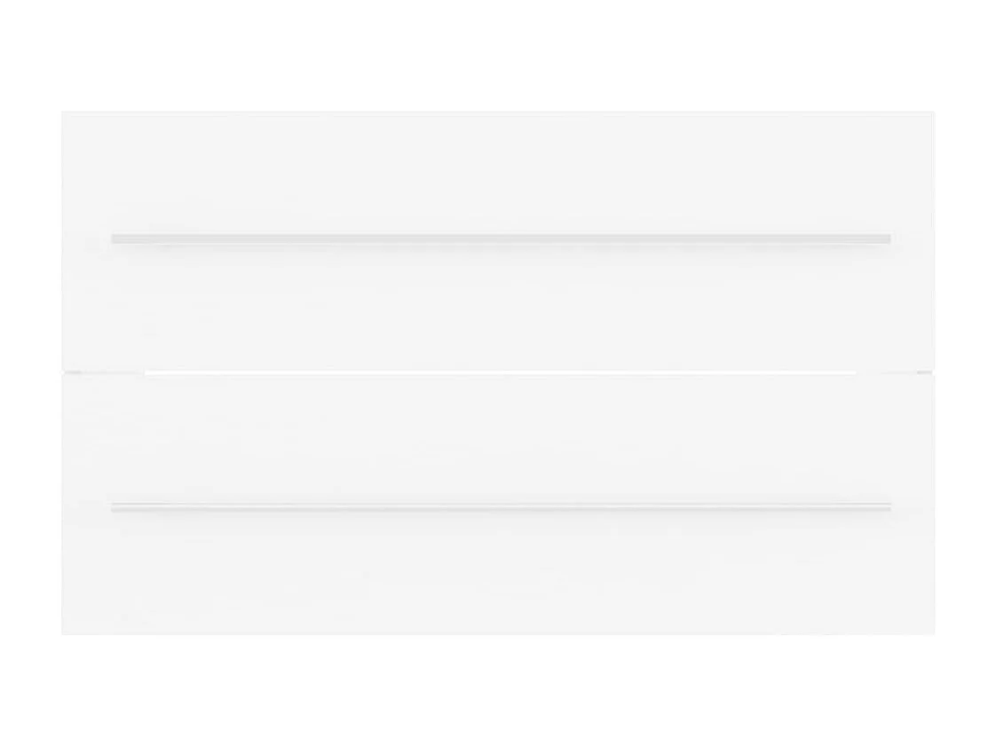 Armário de pia branco 80x38,5x48 cm aglomerado