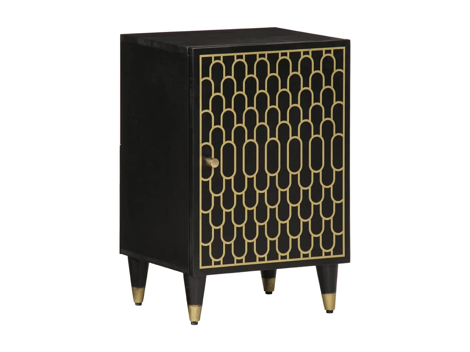 Mueble de baño 38x33x58 cm madera maciza de mango