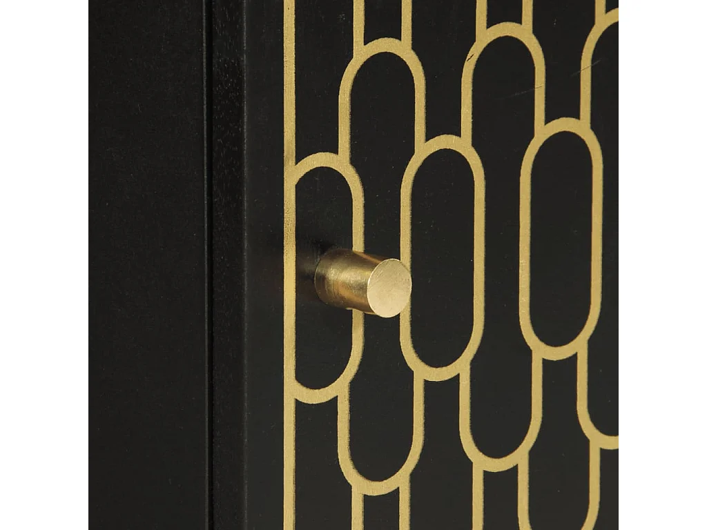 Armoire de salle de bain 38x33x58 cm bois massif de manguier