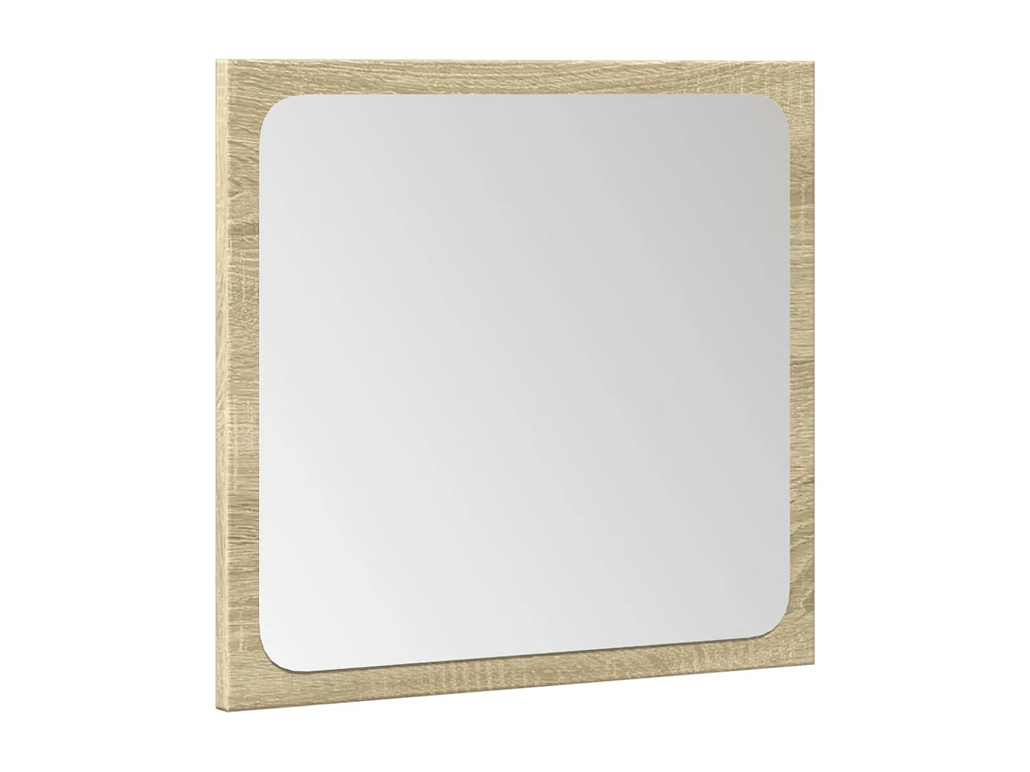 Ensemble de meubles de salle de bain 4 pcs chêne sonoma