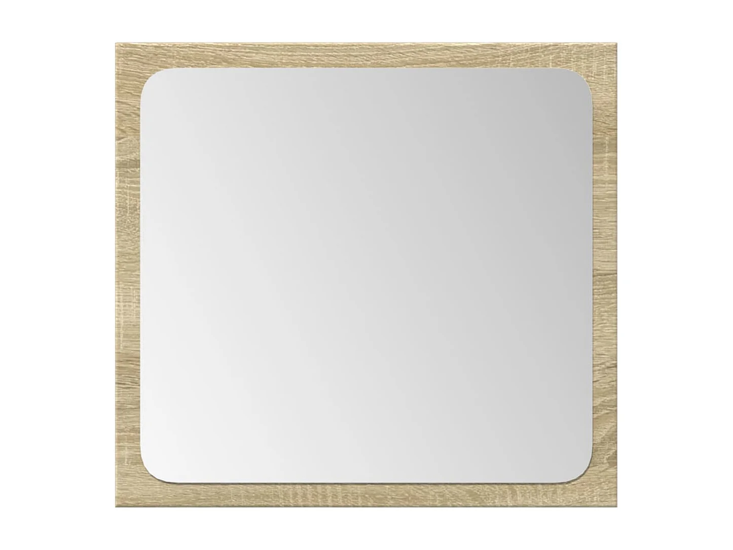 Ensemble de meubles de salle de bain 4 pcs chêne sonoma