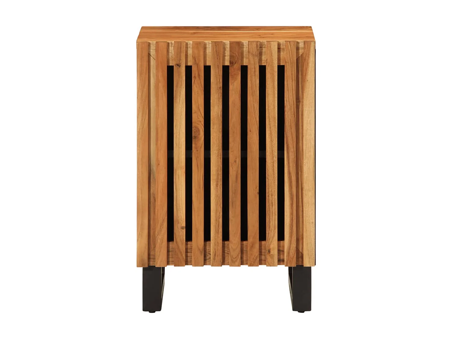 Mobile da bagno 38x34x58 cm in legno massello di acacia