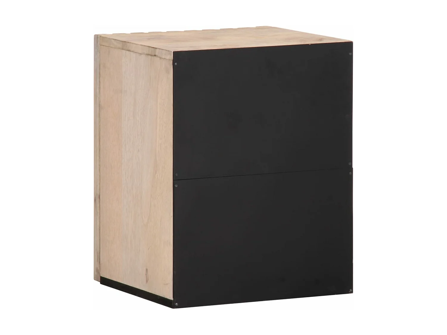 Mueble de pared para baño 38x34x48cm madera maciza de mango