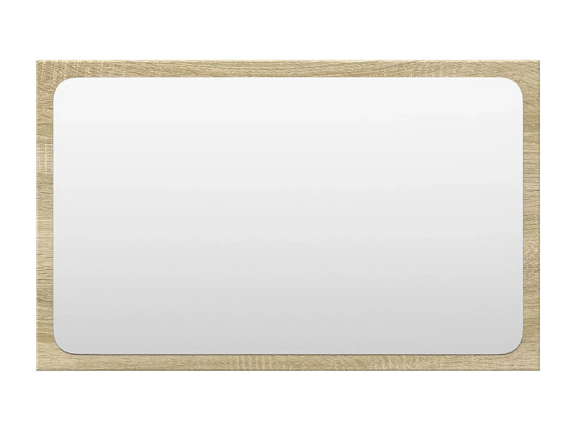 Set da bagno in rovere Sonoma da 3 pezzi