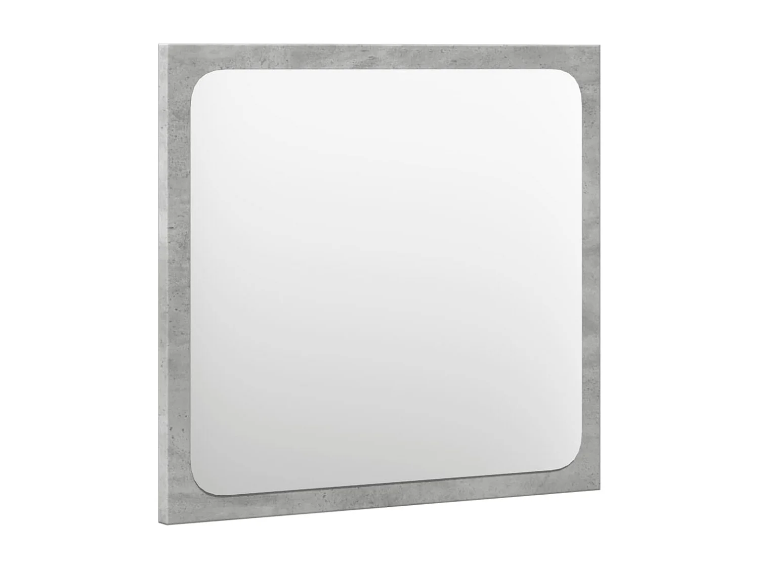 Ensemble de meubles de salle de bain 4 pcs gris béton