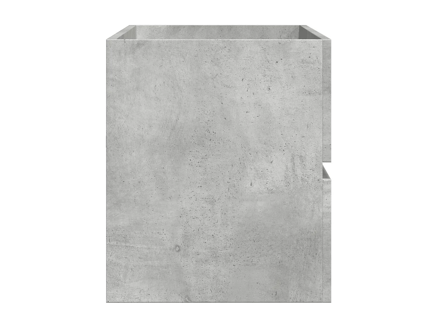 Mueble lavabo Gris hormigón 100x38,5x45 cm Aglomerado