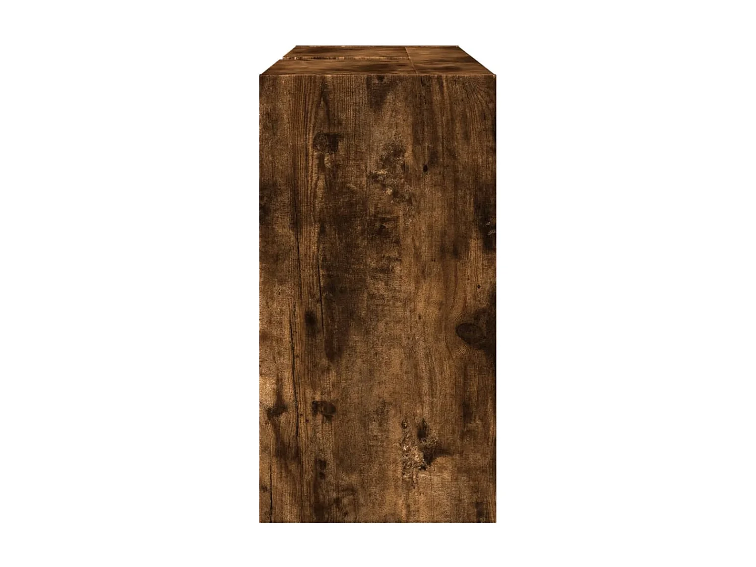Armoire d'évier chêne fumé 90x29x55 cm bois d'ingénierie
