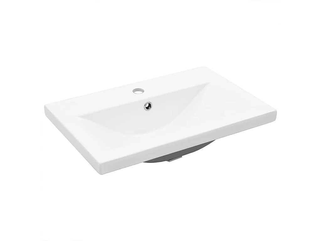 Juego de muebles de baño de 2 piezas en gris hormigón