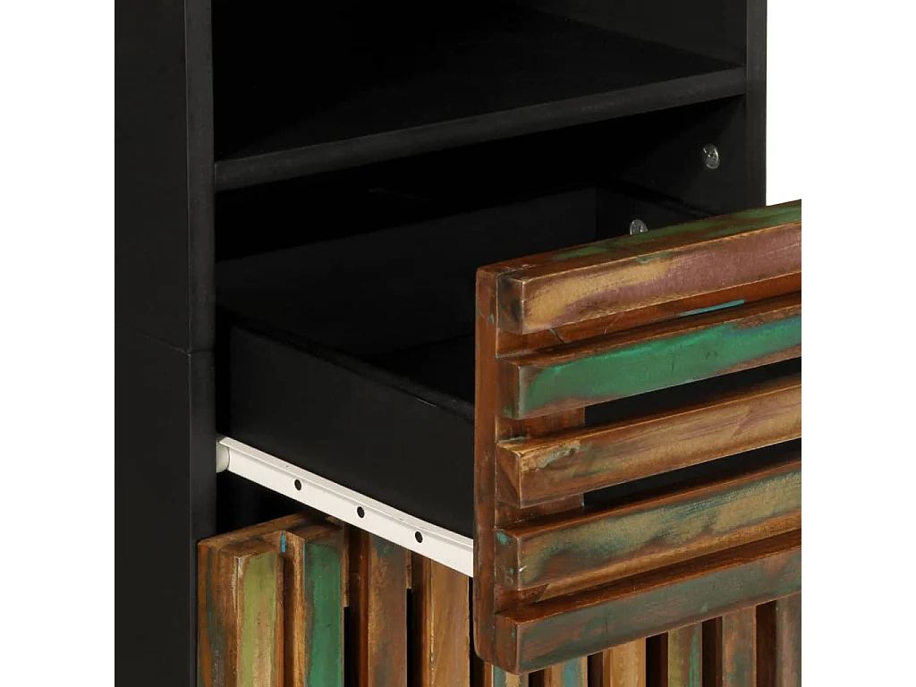 3-teiliges Badmöbelset aus massivem Akazienholz