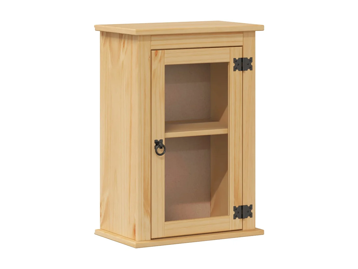 Armário de parede para banheiro em madeira maciça de pinho Corona