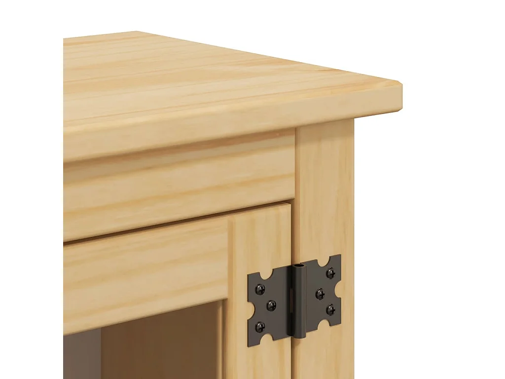 Armário de parede para banheiro em madeira maciça de pinho Corona