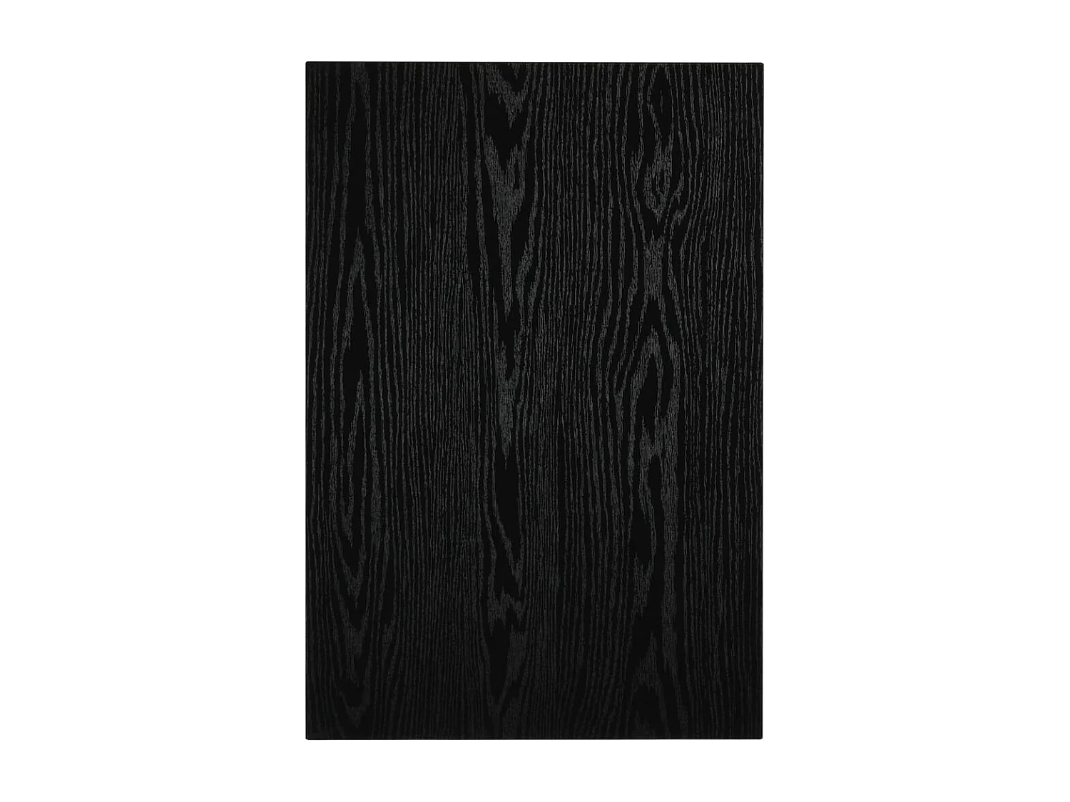 Meuble de salle de bain en deux pièces Céramique Noir