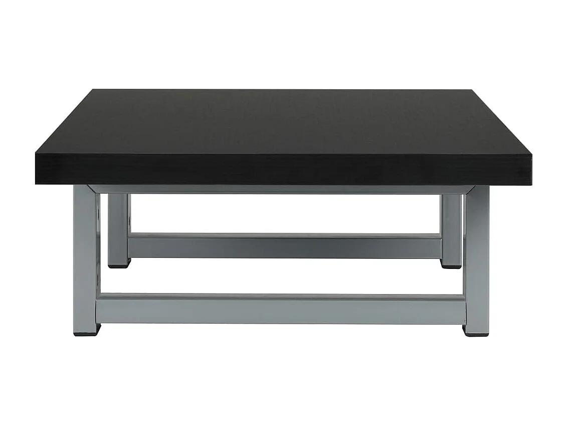 Tweedelig badkamermeubel Zwart Keramiek