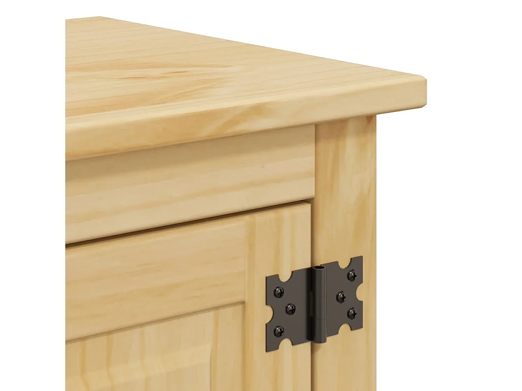 Badezimmer-Wandschrank Corona aus massivem Kiefernholz