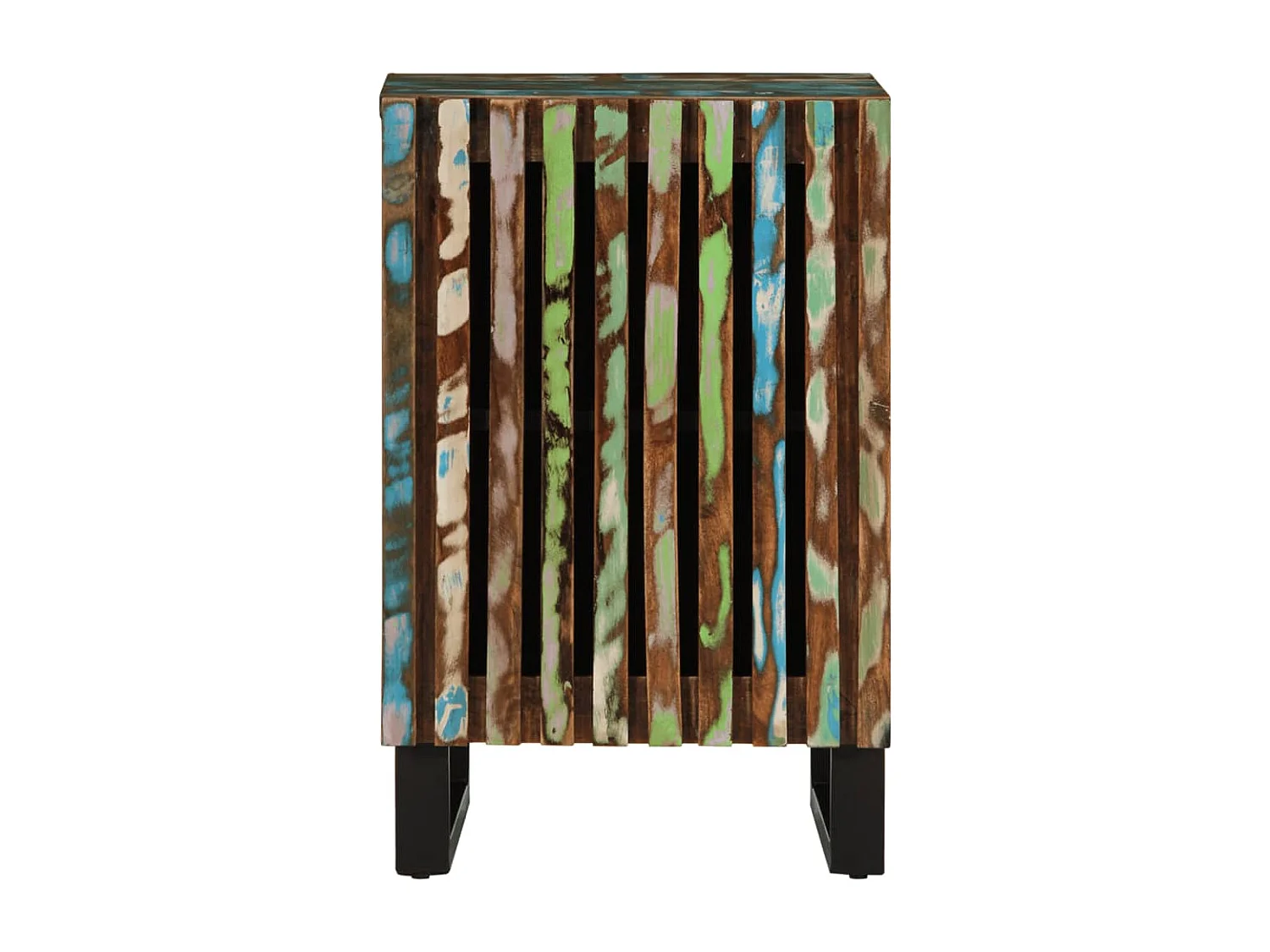 Mobile da bagno 38x34x58 cm in legno massello di acacia