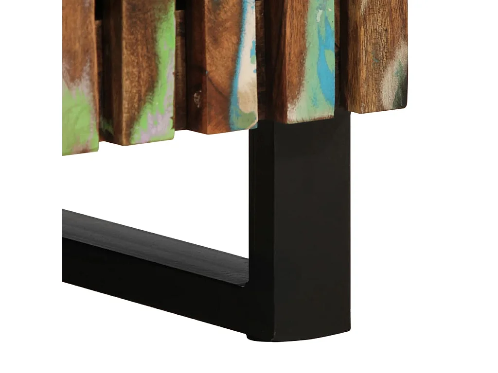 Mobile da bagno 38x34x58 cm in legno massello di acacia