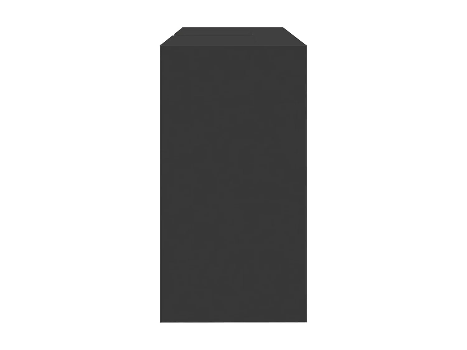 Armoire d'évier noir 90x29x55 cm bois d'ingénierie