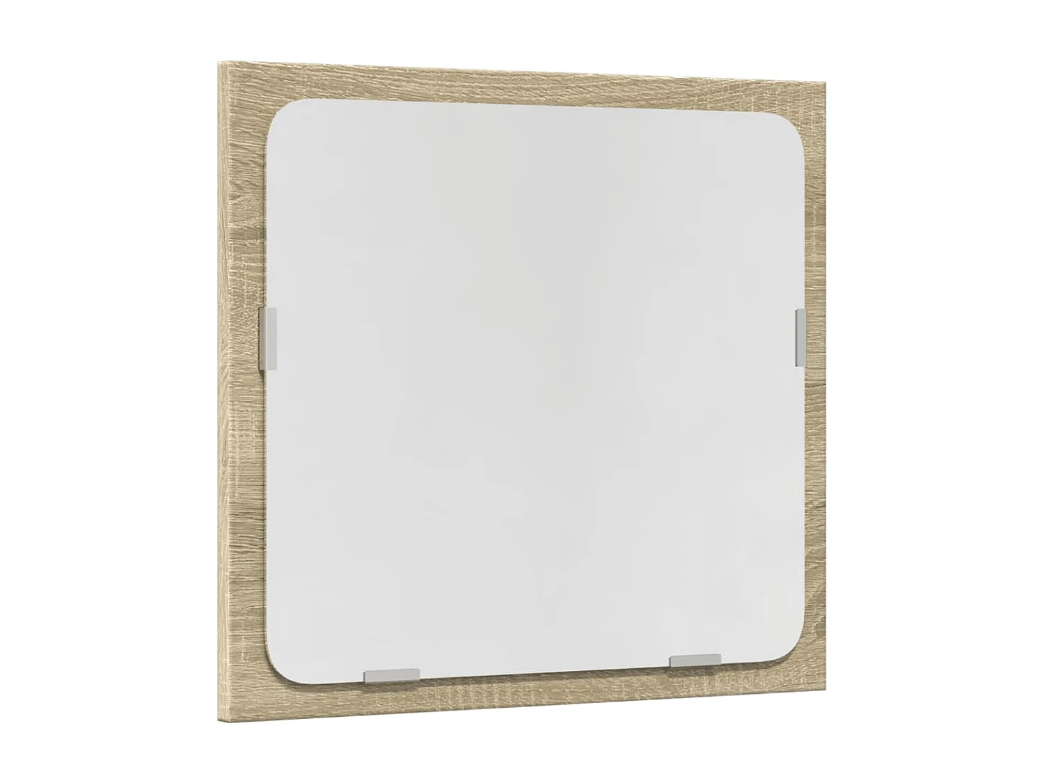 2-teiliges Badezimmer-Waschtischset aus Sonoma-Eiche